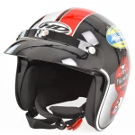 Casca moto scuter HECHT 52588 XL, material ABS, marime XL, 61 cm, captuseala detasabila/lavabila