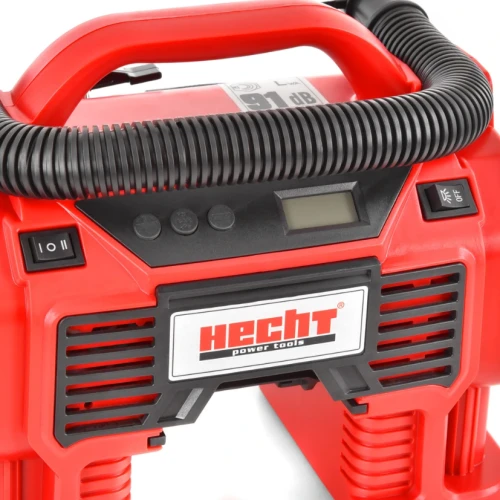 Compresor de aer multifunctional, pe acumulator, HECHT 2190, 11 bar, 20 V, fara incarcator si acumulator