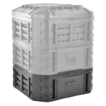 Kit de extensie pentru composter HECHT 2600. Capacitate 260 litri.