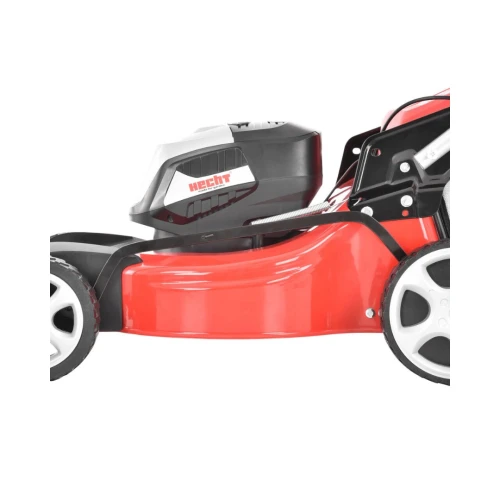 Masina de tuns iarba pe acumulatori HECHT 5041S, latime de taiere 41 cm, cos colector 50 litri, 40V, fara acumulator si incarcator