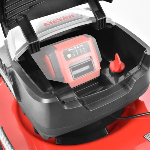 Masina de tuns cu acumulatori Hecht 5041, latime de lucru 41 cm, acumulatorii nu sunt inclusi