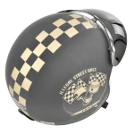 Casca moto scuter XL, material ABS, marime XL, 61 cm, captuseala detasabila/lavabila