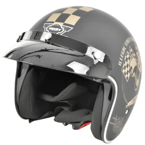 Casca moto scuter XL, material ABS, marime XL, 61 cm, captuseala detasabila/lavabila