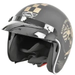 Casca moto scuter  XS, material ABS, marime XS, 53-54 cm, captuseala detasabila/lavabila