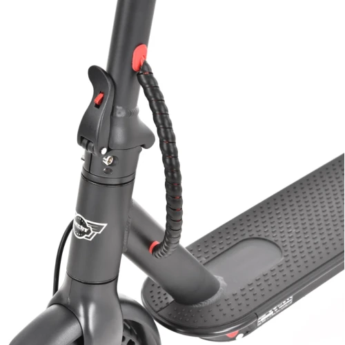 Trotineta electrica HECHT 5177, 350 W, autonomie 25 km, acumulator Li-Ion 36 V, 7.5 Ah, roti 8.5 inch, greutate maxima suportata 100 kg