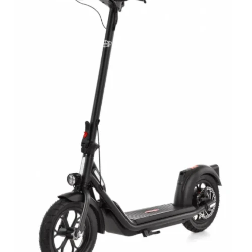 Trotineta electrica HECHT 5189, 400 W, autonomie 30 km, acumulator Li-Ion 36 V, 10 Ah, roti 12 inch, greutate maxima suportata 100 kg