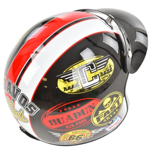 Casca moto scuter HECHT 52588 XL, material ABS, marime XL, 61 cm, captuseala detasabila/lavabila