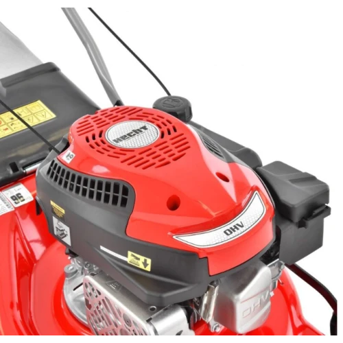 Masina de tuns iarba cu motor pe benzina HECHT 546 C, 2.5 kW, 144 CC, latime de lucru 46 cm, cos colector 60 l