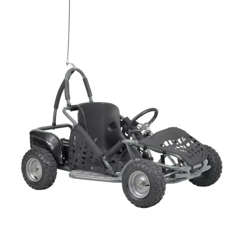 Masina buggy HECHT 54812 SILVER, cu acumulatori 48 V/12 Ah, 1000 W, 35 km/h, autonomie 30 km