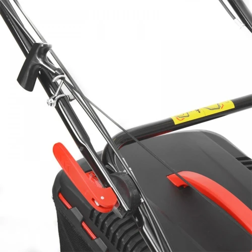 Masina de tuns iarba pe 3 roti Hecht 5483SW, 135 cmc, latime 46 cm, autopropulsie, cos colector 60 l