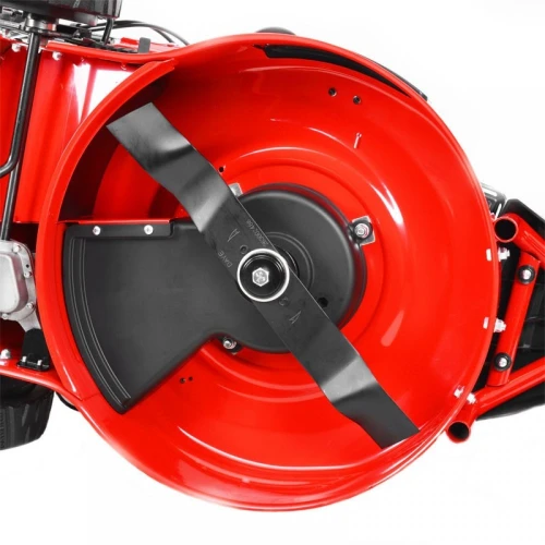 Masina de tuns iarba pe 3 roti Hecht 5483SW, 135 cmc, latime 46 cm, autopropulsie, cos colector 60 l