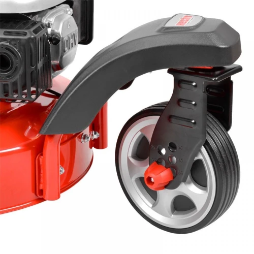 Masina de tuns iarba pe 3 roti Hecht 5483SW, 135 cmc, latime 46 cm, autopropulsie, cos colector 60 l