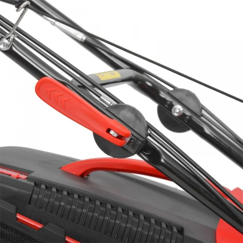 Masina de tuns iarba pe 3 roti Hecht 5483SW, 135 cmc, latime 46 cm, autopropulsie, cos colector 60 l