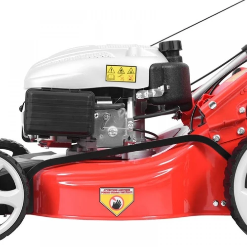 Masina de tuns iarba Hecht 5484 SX 5 in 1 , 5 cp, 4 viteze, pana la 4.5 Km/h, latime lucru 46 cm, kit de mulcire