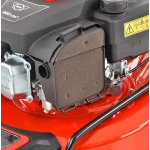 Masina de tuns iarba cu motor pe benzina, autopropulsata, HECHT 551 SXE, 3.8 kW, 200 CC, latime de lucru 51 cm, cos colector 65 l