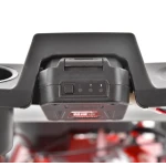 Masina de tuns iarba cu motor pe benzina, autopropulsata, HECHT 551 SXE, 3.8 kW, 200 CC, latime de lucru 51 cm, cos colector 65 l