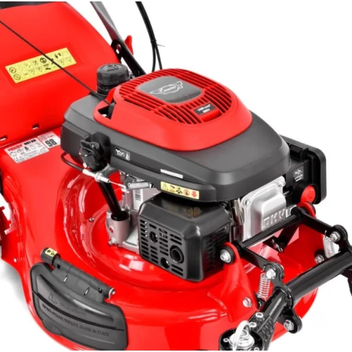 Masina de tuns iarba cu motor pe benzina, autopropulsata, HECHT 551 XR 5in1, 3.5 kW, 196 CC, latime de lucru 51 cm, cos colector 75 l