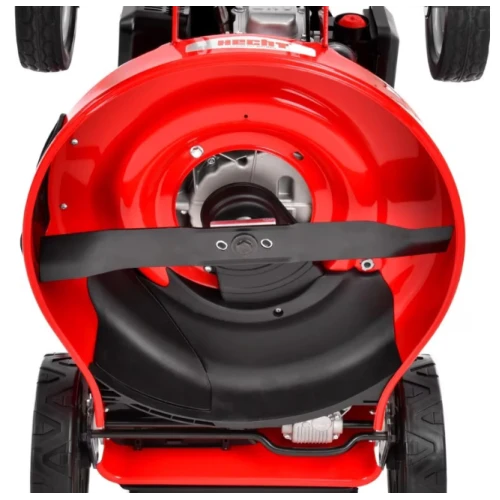 Masina de tuns iarba cu motor pe benzina, autopropulsata, HECHT 551 XR 5in1, 3.5 kW, 196 CC, latime de lucru 51 cm, cos colector 75 l