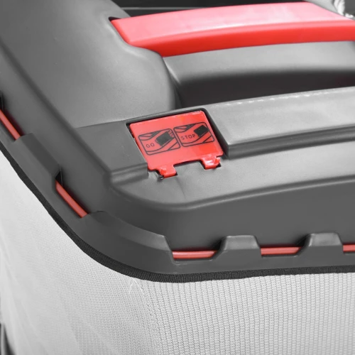 Masina de tuns iarba pe benzina Hecht 5534SWE5IN1, 6 cp, latime de lucru 51 cm, 4.5 km/h, pornire electrica