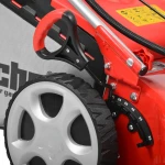 Masina de tuns iarba pe benzina Hecht 5543SXE, 4.9 CP, latime de lucru 51 cm, 4.5 km/h, pornire electrica