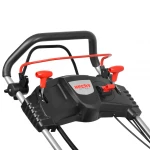 Masina de tuns iarba pe benzina Hecht 5543SXE, 4.9 CP, latime de lucru 51 cm, 4.5 km/h, pornire electrica