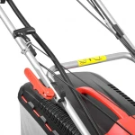 Masina de tuns iarba pe benzina Hecht 5543SXE, 4.9 CP, latime de lucru 51 cm, 4.5 km/h, pornire electrica