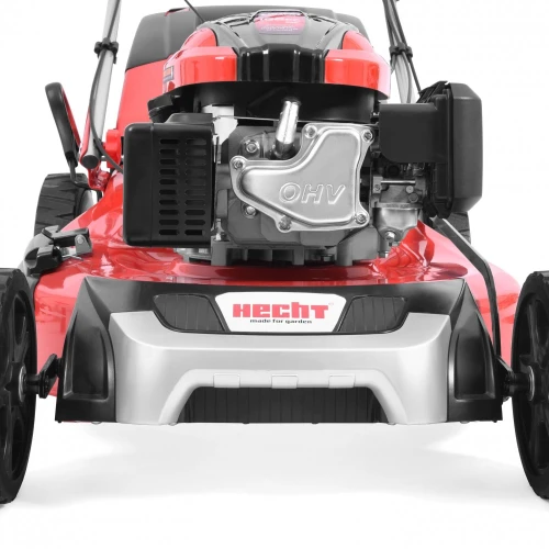 Masina de tuns iarba pe benzina Hecht 5564SX, 4.9 cp, latime de lucru 56 cm, 4.5 km/h, pornire manuala