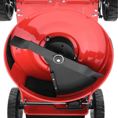 Masina de tuns iarba pe benzina Hecht 5564SX, 4.9 cp, latime de lucru 56 cm, 4.5 km/h, pornire manuala