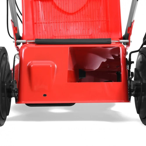 Masina de tuns iarba pe benzina Hecht 5564SX, 4.9 cp, latime de lucru 56 cm, 4.5 km/h, pornire manuala