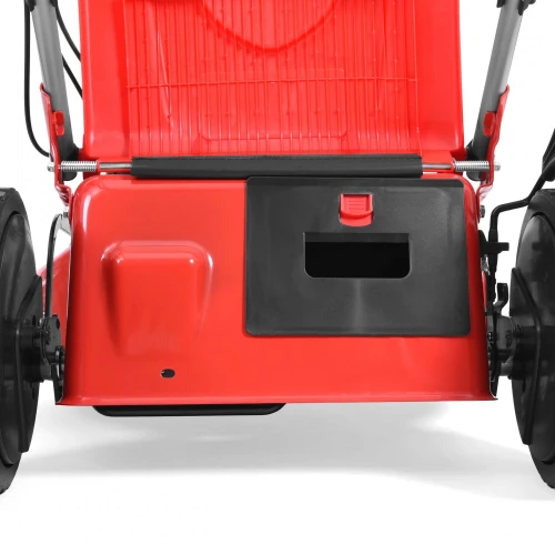 Masina de tuns iarba pe benzina Hecht 5564SX, 4.9 cp, latime de lucru 56 cm, 4.5 km/h, pornire manuala