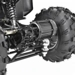 ATV electric Hecht 56150 Red, putere 1200 W, autonomie 31 km capacitate 120 kg