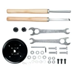 Strung electric pentru lemn HECHT 8400, diametru maxim 350 mm, lungime maxima 1000 mm, viteze 890, 1260, 1760, 2600 rpm