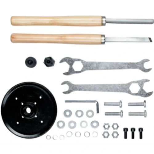 Strung electric pentru lemn HECHT 8400, diametru maxim 350 mm, lungime maxima 1000 mm, viteze 890, 1260, 1760, 2600 rpm