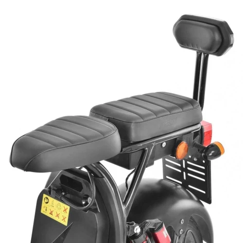 Scuter electric Hecht cocis black motor 1500 w viteza maxima 45 km h autonomie maxim 60 km negru