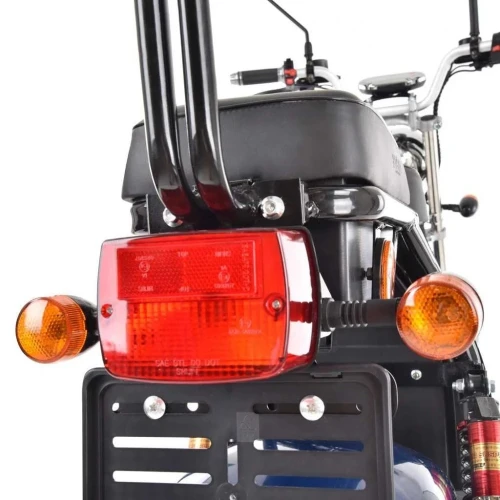 Scuter electric Hecht cocis blue motor 1500 w viteza maxima 45 km h autonomie maxim 60 km albastru