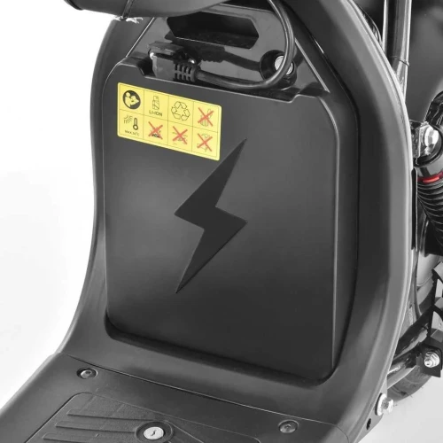 Scuter electric HECHT COCIS ZERO Black, 1500W, 60V/20Ah, 45km/h, max. 175kg