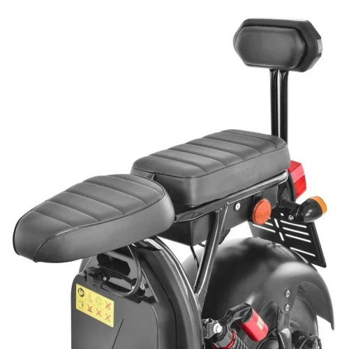 Scuter electric HECHT COCIS ZERO Black, 1500W, 60V/20Ah, 45km/h, max. 175kg