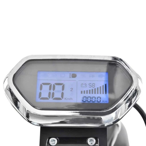 Scuter electric HECHT COCIS ZERO Black, 1500W, 60V/20Ah, 45km/h, max. 175kg