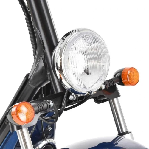 Scuter electric HECHT COCIS ZERO Blue, 1500W, 60V/20Ah, 45km/h, max. 219kg