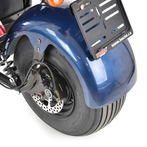 Scuter electric HECHT COCIS ZERO Blue, 1500W, 60V/20Ah, 45km/h, max. 219kg