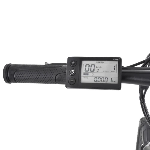 Bicicleta electrica pliabila HECHT Compos White