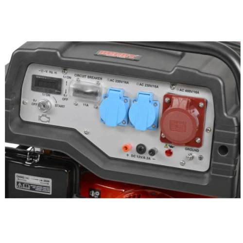 Hecht GG 10000, Generator de curent, 8800w 459 cm monofazat trifazat
