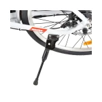 Bicicleta electrica Hecht prime white cu sasiu din aluminiu schimbator shimano acumulator 36 v