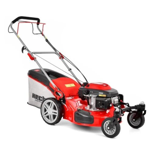 Masina de tuns iarba cu motor pe benzina, autopropulsata, HECHT 551 XR 5in1, 3.5 kW, 196 CC, latime de lucru 51 cm, cos colector 75 l