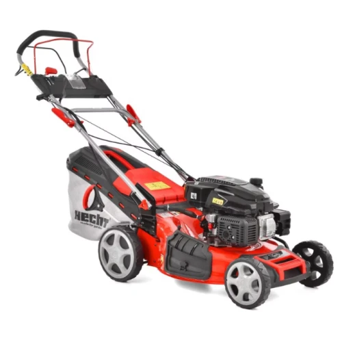Masina de tuns iarba cu motor pe benzina, autopropulsata, HECHT 554 SXE 5in1, 4.4 kW, 224 CC, latime de lucru 53 cm, cos colector 75 l