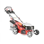 Masina de tuns iarba pe benzina Hecht 5534SWE5IN1, 6 cp, latime de lucru 51 cm, 4.5 km/h, pornire electrica