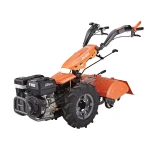 Motocultivator OMAC MV 9000, motor benzina, 4 timpi, 270 CC, 9 CP, 6.6 kW, 5 trepte viteza, roti cauciuc 5.00 x 10, freza 65 cm