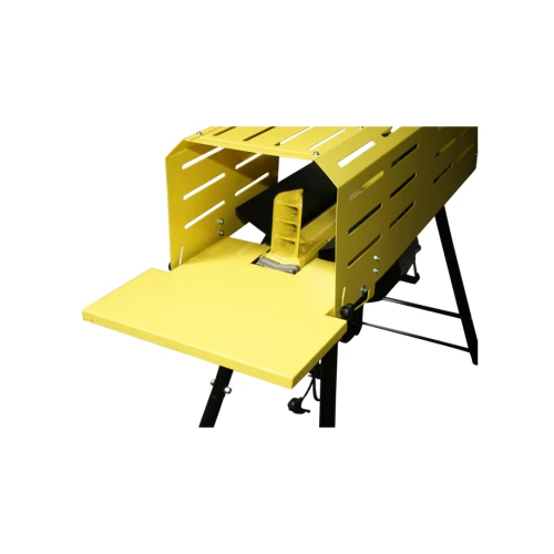 Despicator lemne orizontal 5T 230V 2kW cu suport inaltime si protectie ROMDAC