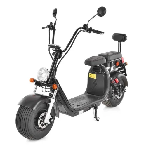 Scuter electric HECHT COCIS ZERO Black, 1500W, 60V/20Ah, 45km/h, max. 175kg