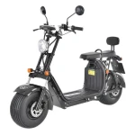 Scuter electric Hecht cocis black motor 1500 w viteza maxima 45 km h autonomie maxim 60 km negru